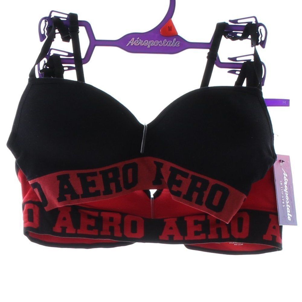 Aeropostale Wirefree light padded Medium Bra set NWT
